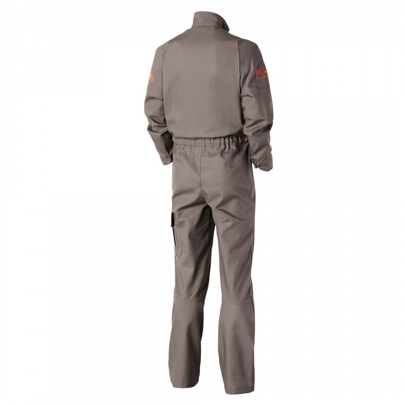 Combinaison travail multirisques Invict 5S+ ATEX Molinel cotepro gris