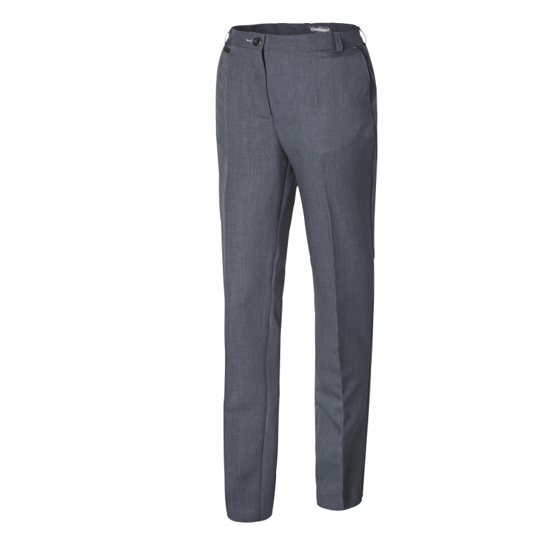 Pantalon service femme bar hotellerie fitn blue Molinel cotepro gris