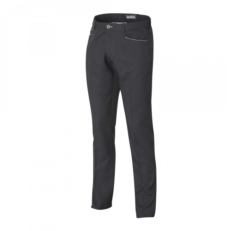 Pantalon service homme bar hotellerie fitn blue Molinel cotepro