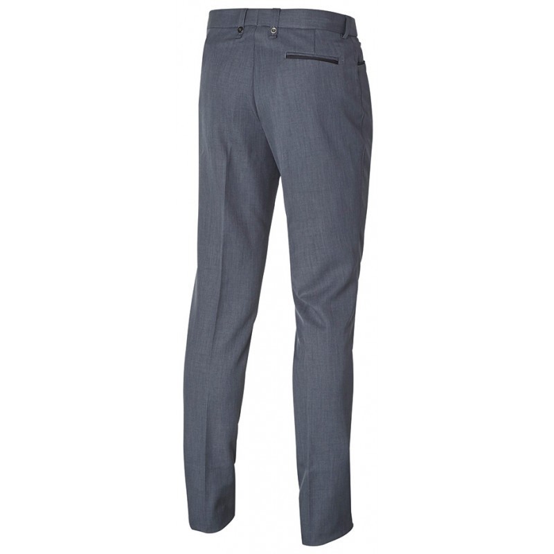 Pantalon service homme bar hotellerie fitn blue Molinel cotepro gris