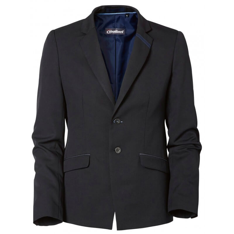 Veste service homme bar hotellerie fitn blue Molinel cotepro