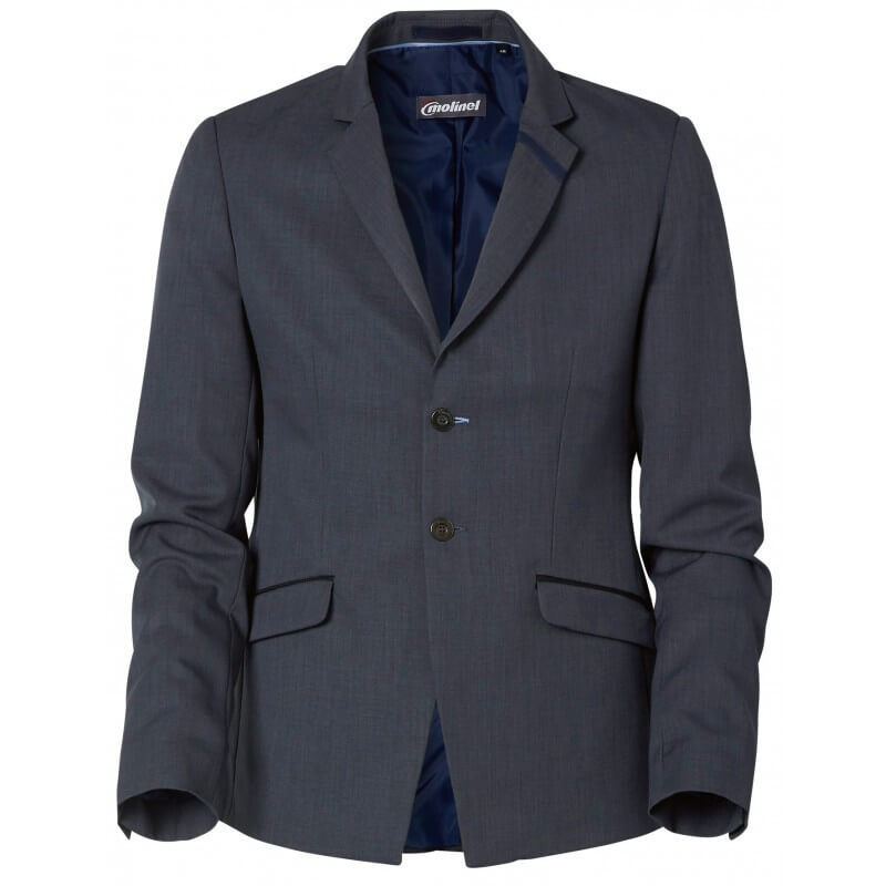 Veste service homme bar hotellerie fitn blue Molinel cotepro gris