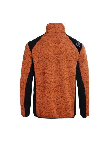 Veste travail maille molletonnee Arsenal Bleu ou orange North Ways orange vue 2