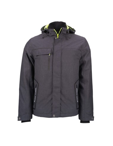 Blouson impermeable matelasse Garou North Ways cotepro gris