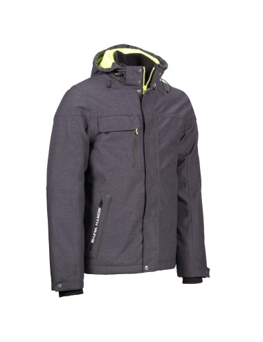 Blouson impermeable matelasse Garou North Ways cotepro gris vue 1