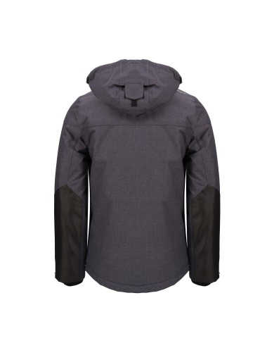 Blouson impermeable matelasse Garou North Ways cotepro gris vue 2