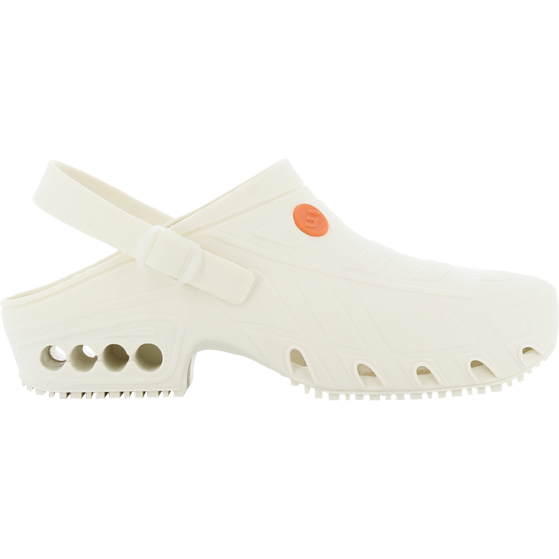 Sabot medical bloc operatoire Oxyclog Oxypas cotepro blanc