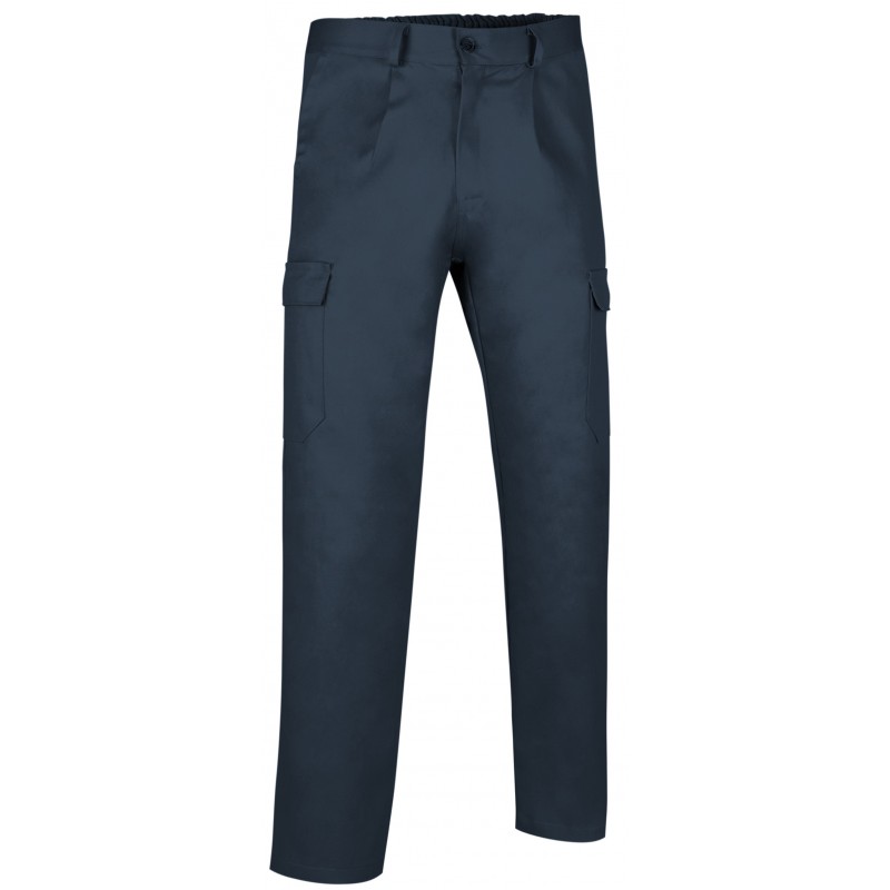 Pantalon travail multipoches eco Caster Valento cotepro