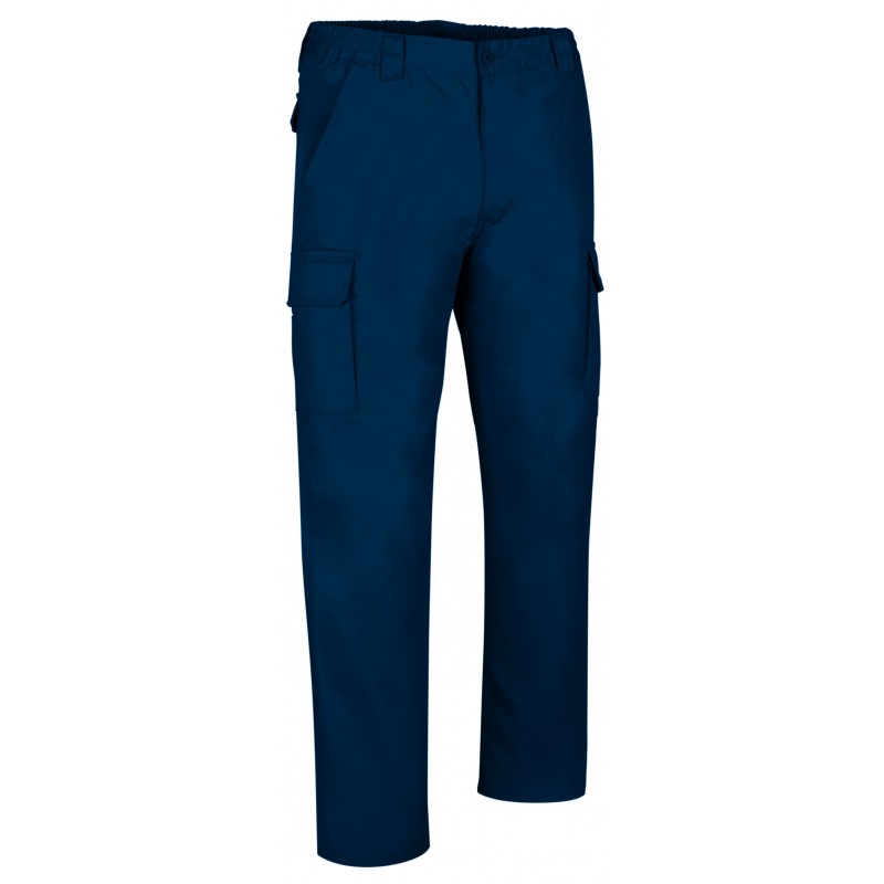 Pantalon travail multipoches coton Force Valento cotepro