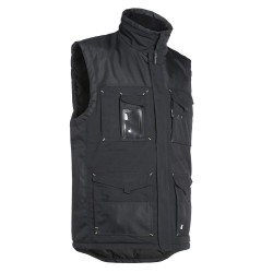 Gilet travail sans manches Ali North Ways cotepro noir