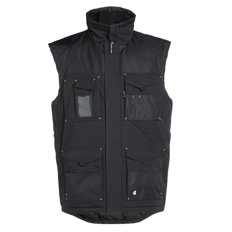 Gilet travail sans manches Ali North Ways cotepro noir