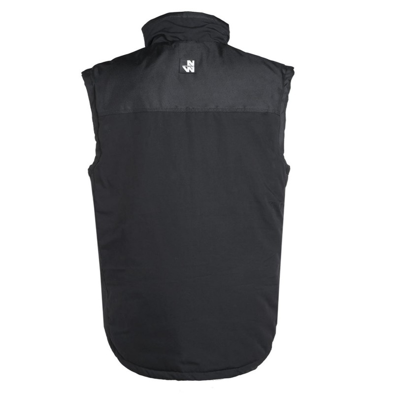 Gilet travail sans manches Ali North Ways cotepro noir