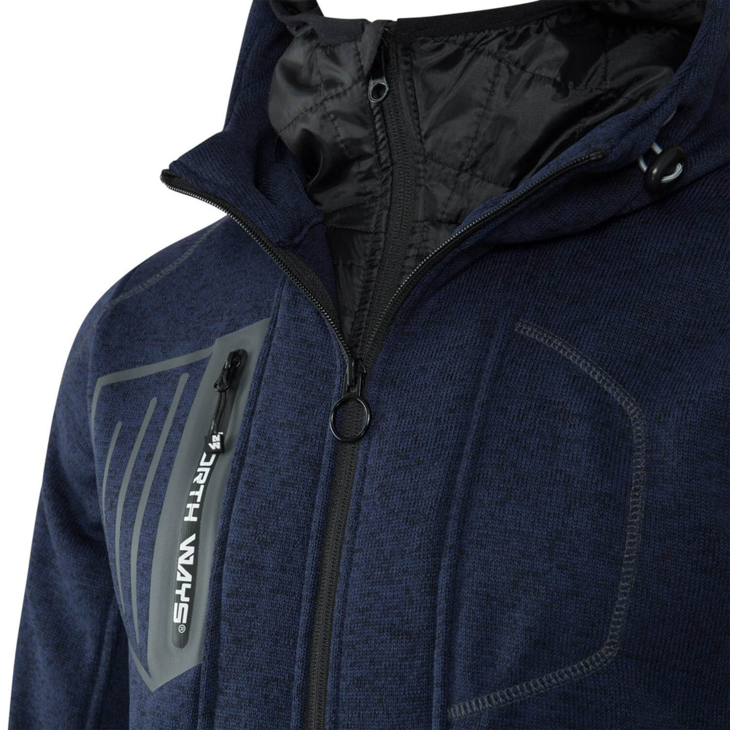 Veste travail matelassee maille chinee Lynx North Ways cotepro