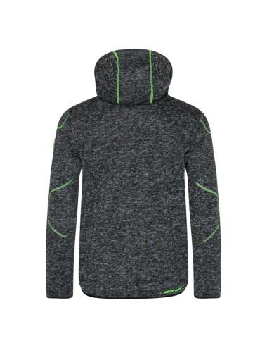 Veste travail matelassee maille chinee Lynx North Ways cotepro gris vue 2