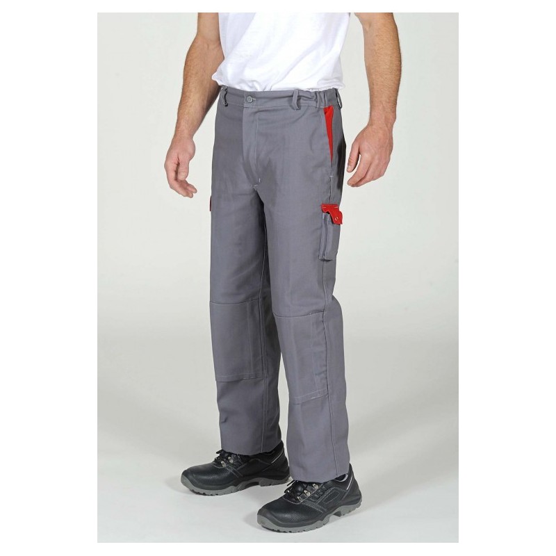 Pantalon travail multipoches ideal plus color DMD cotepro