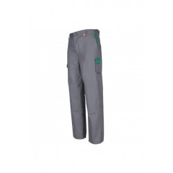 Pantalon de travail multipoches ideal plus color DMD cotepro vert