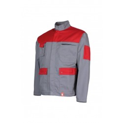 blouson travail multipoches ideal plus color DMD cotepro rouge