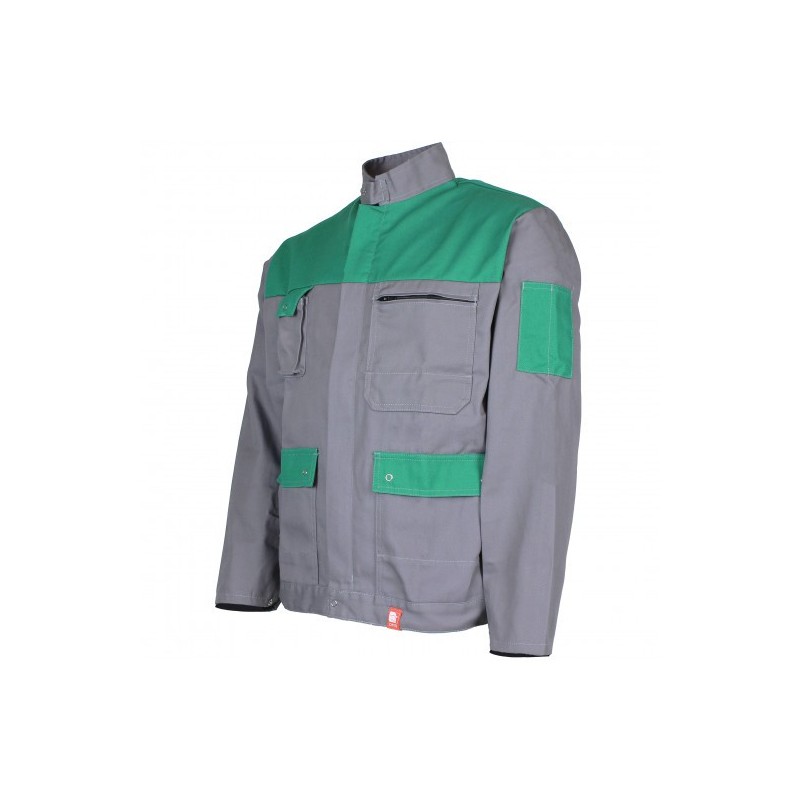 blouson travail multipoches ideal plus color DMD cotepro vert