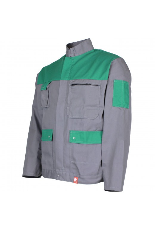 blouson travail multipoches ideal plus color DMD cotepro vert