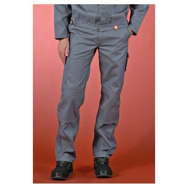 Pantalon de travail poches genoux ideal plus uni DMD cotepro