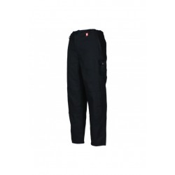 Pantalon de travail poches genoux ideal plus uni DMD cotepro noir