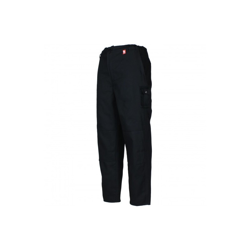 Pantalon de travail poches genoux ideal plus uni DMD cotepro noir