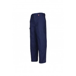 Pantalon de travail poches genoux ideal plus uni DMD cotepro marine