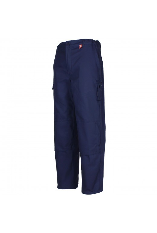 Pantalon de travail poches genoux ideal plus uni DMD cotepro marine