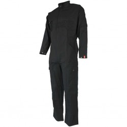Combinaison travail simple zip poches genoux ideal plus uni DMD cotepro noir