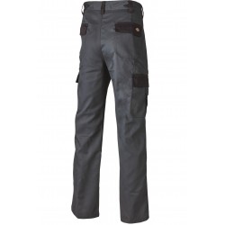 Pantalon travail poches genoux Everyday Dickies cotepro gris vue 1