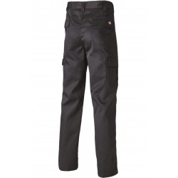 Pantalon travail poches genoux Everyday Dickies cotepro noir vue 1