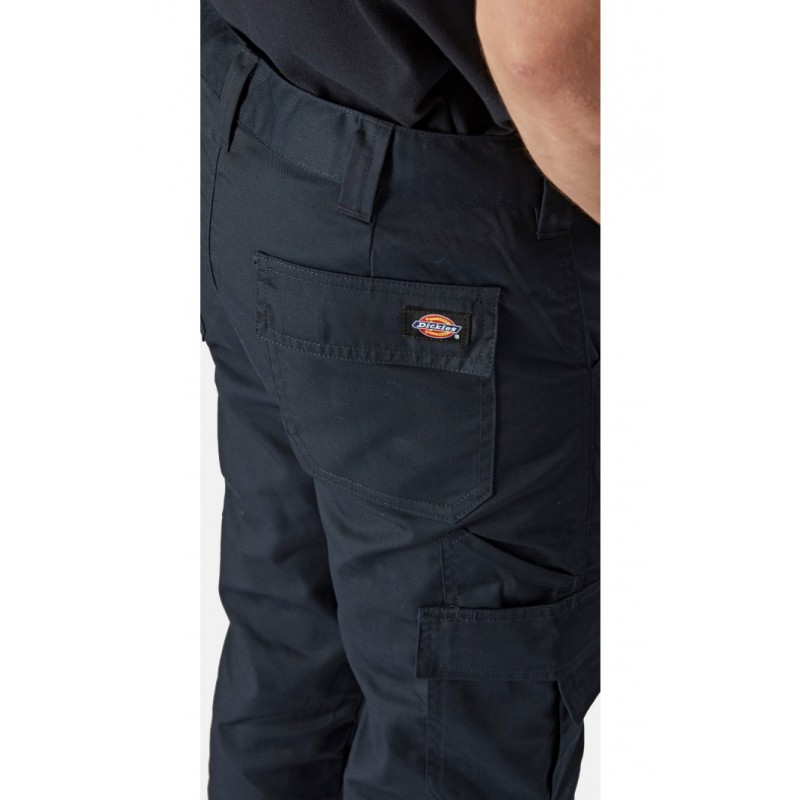 Pantalon travail poches genoux Everyday Dickies cotepro marine