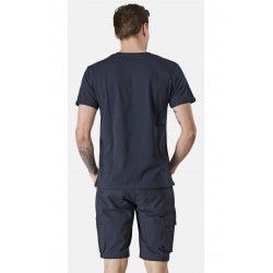 Tee shirt manches courtes col rond Denison Dickies cotepro vue 1