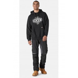 Sweat shirt capuche homme Rockfield Dickies cotepro noir