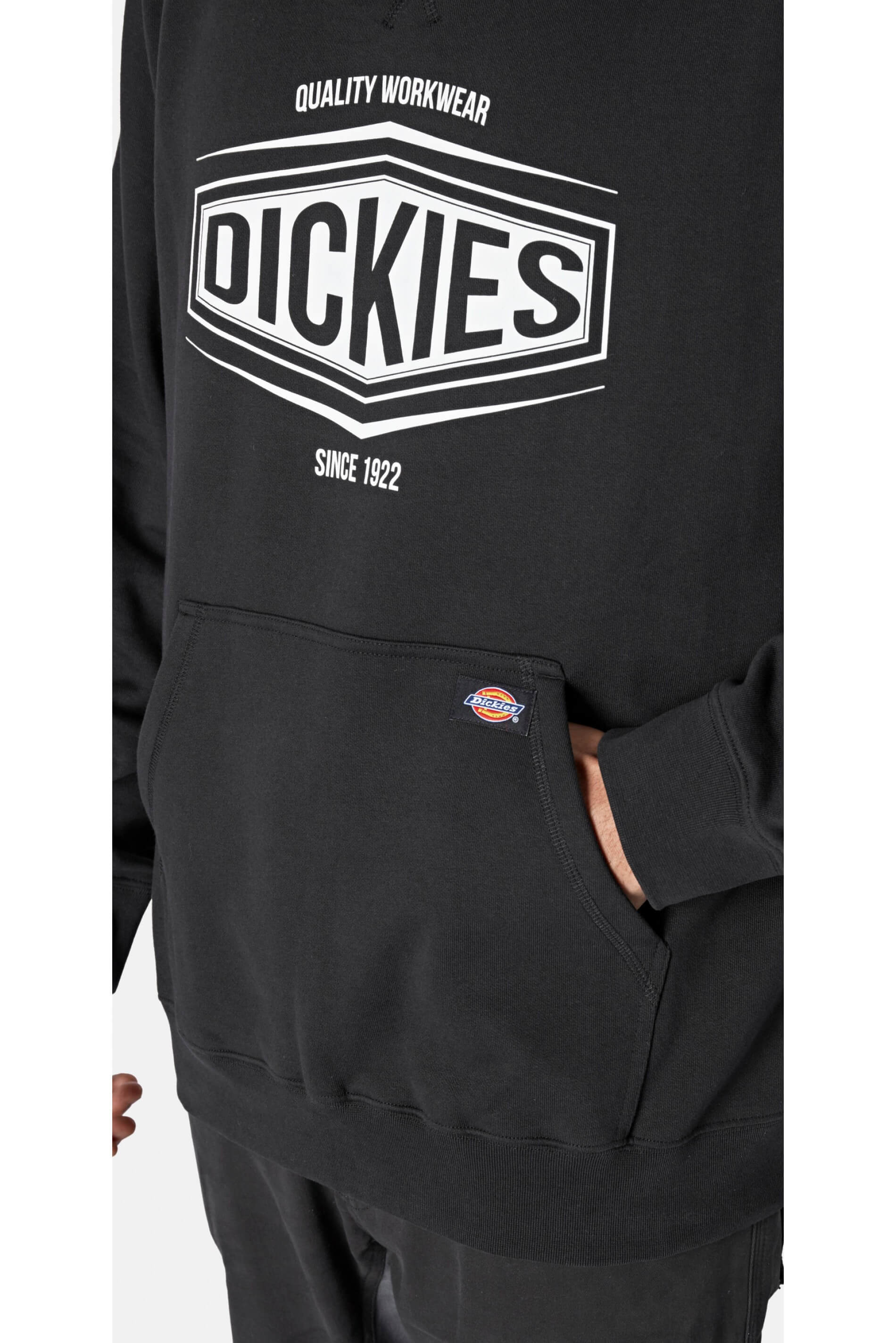 Sweat shirt capuche homme Rockfield Dickies cotepro noir