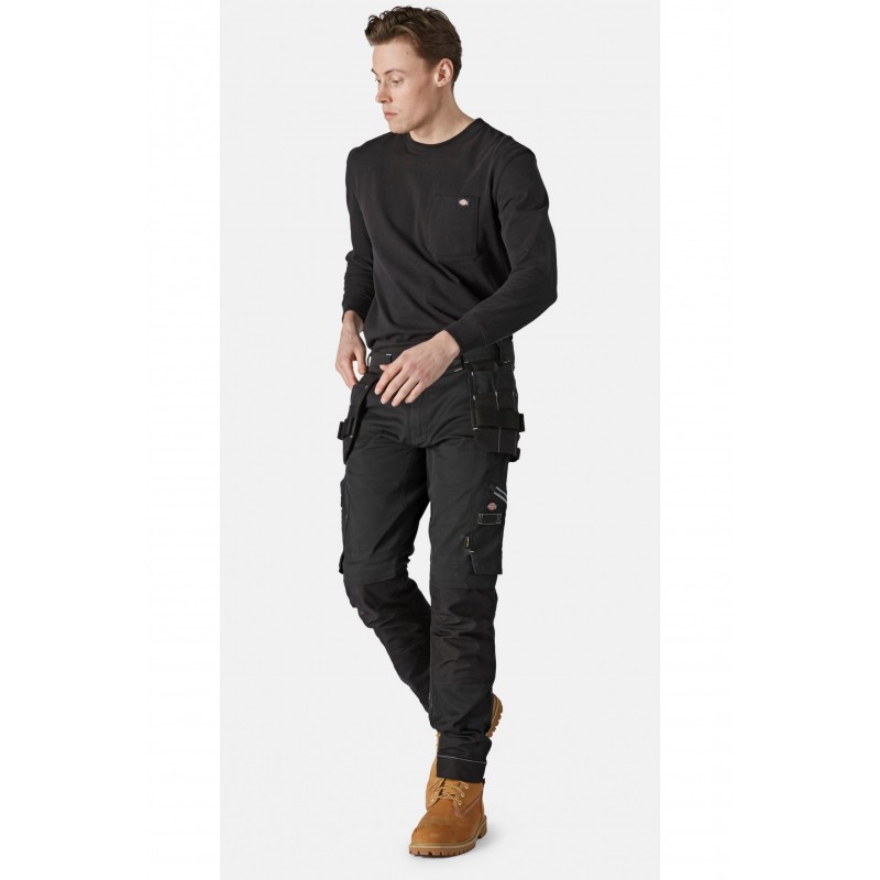 Pantalon travail universel flex poches genoux Dickies cotepro vue 3