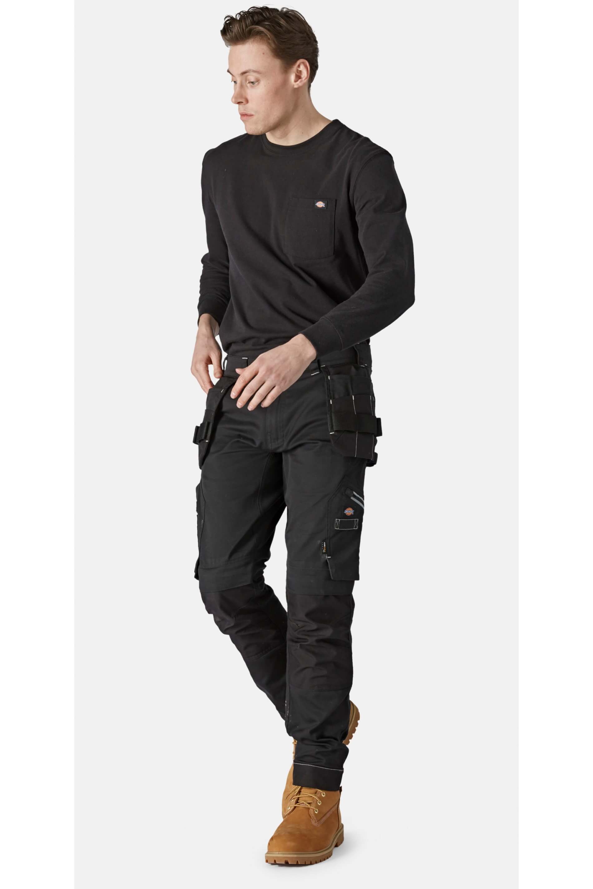 Pantalon travail universel flex poches genoux Dickies cotepro vue 3