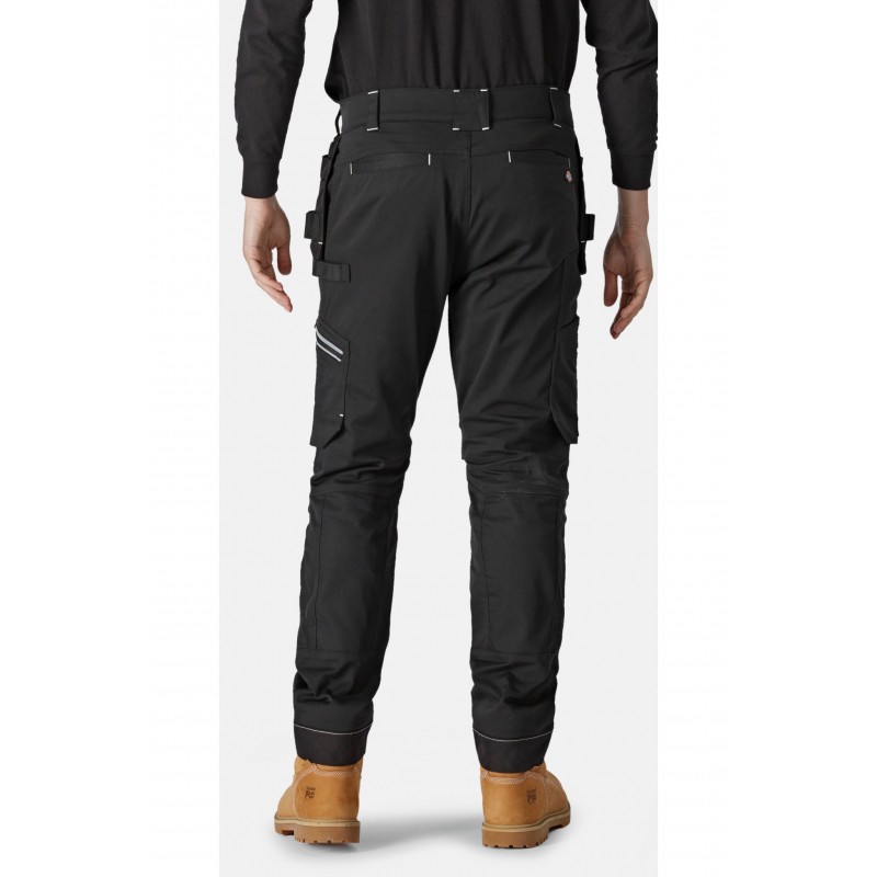 Pantalon travail universel flex poches genoux Dickies cotepro vue 3