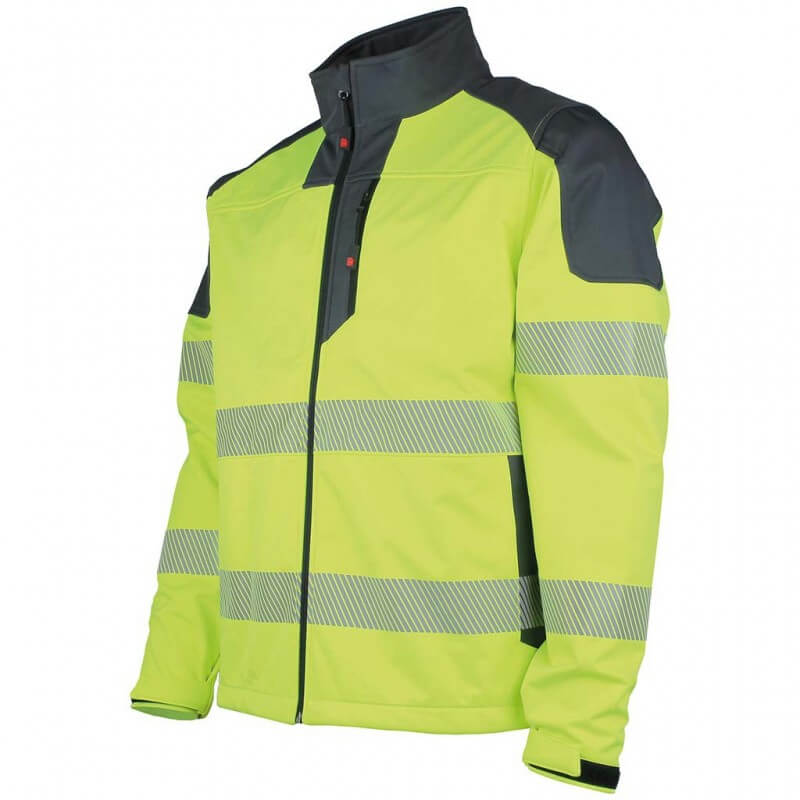 Veste softshell haute visibilite visiofit DMD cotepro