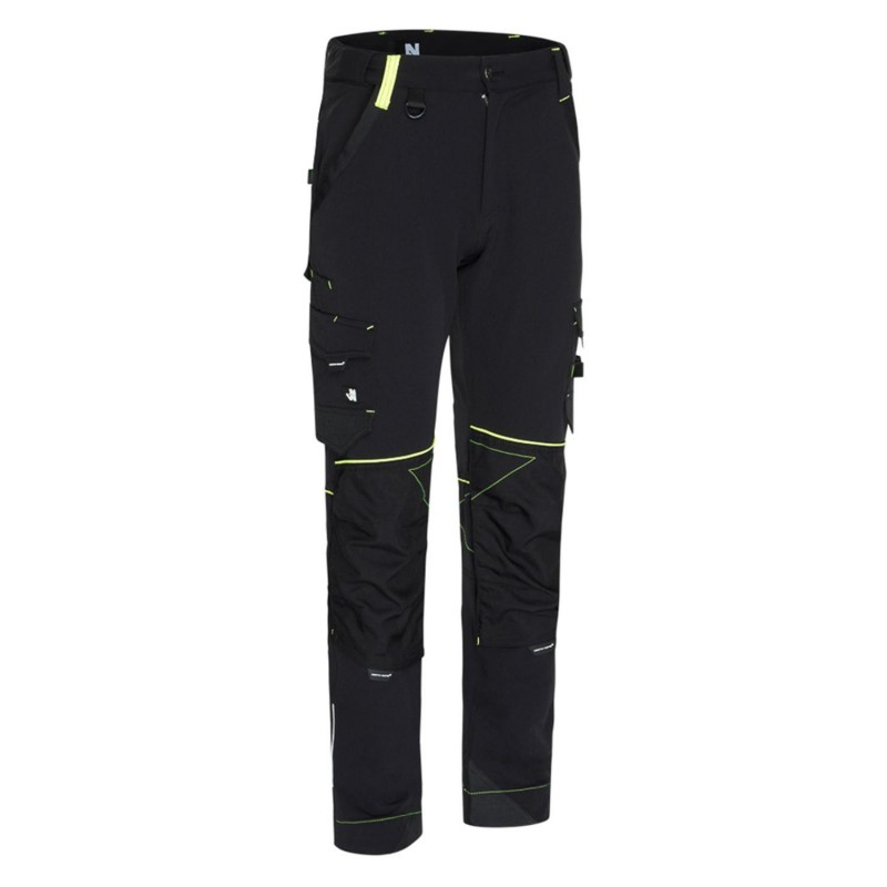 pantalon travail confort stretch Sacha North Ways cotepro noir