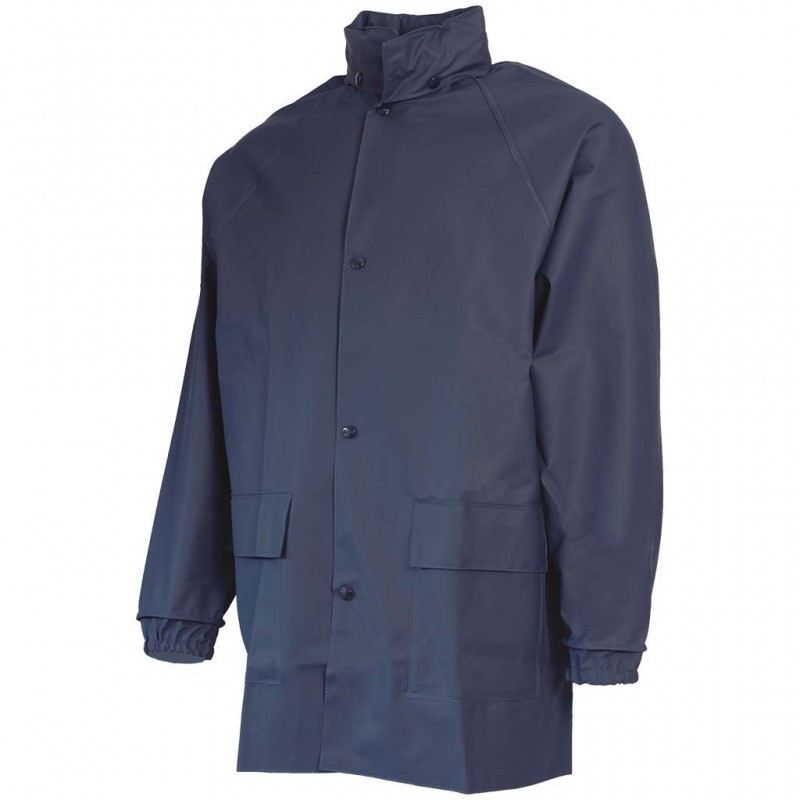 Veste pluie impermeable capuche Sonomix DMD cotepro marine