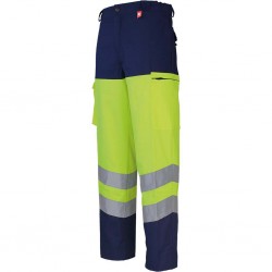 Pantalon haute visibilite select wear DMD cotepro marine
