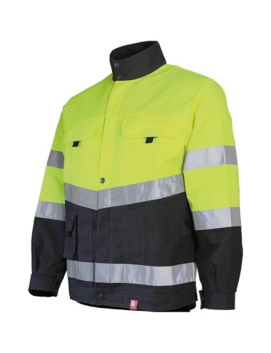 Blouson haute visibilite classe 2 select wear DMD cotepro noir