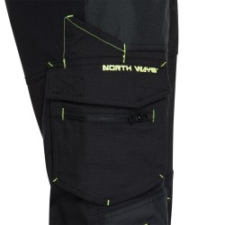 Pantalon travail stretch ripstop Bill North Ways noir vue 4 cotepro.fr