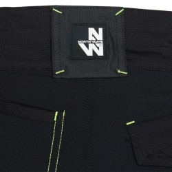 Pantalon travail stretch ripstop Bill North Ways noir vue 5 cotepro.fr