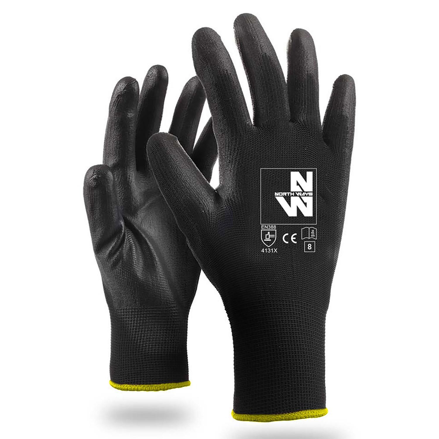 Lot 10 gants manutention nitrile Broxa North Ways cotepro.fr