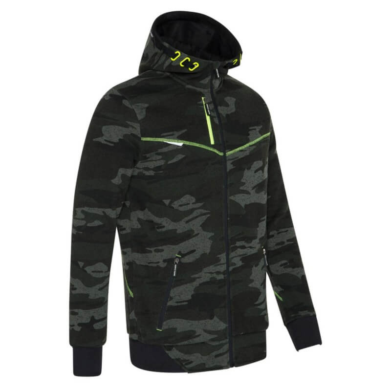 Gilet travail capuche Botta North Ways camo vue 1 cotepro.fr