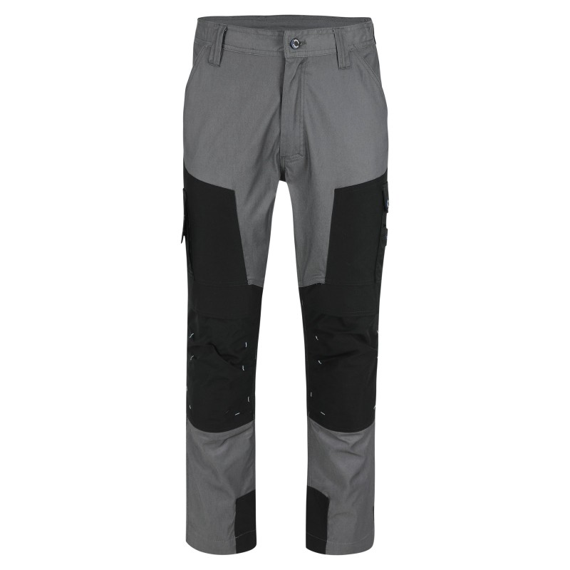 Pantalon travail stretch coolmax confort Capua Herock gris vue 1 cotepro.fr