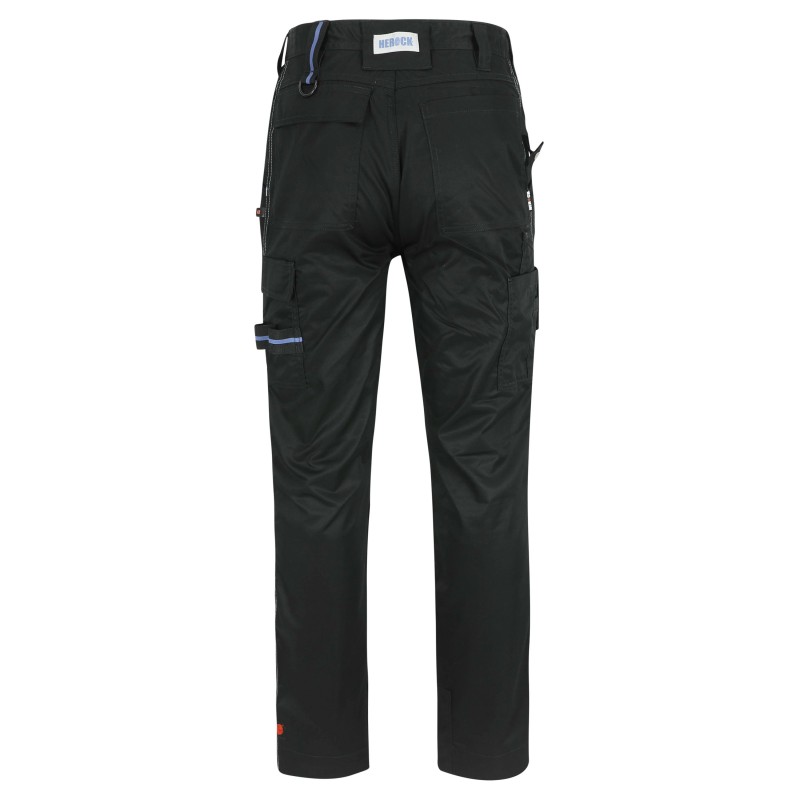 Pantalon travail stretch coolmax confort Capua Herock noir vue 1 cotepro.fr