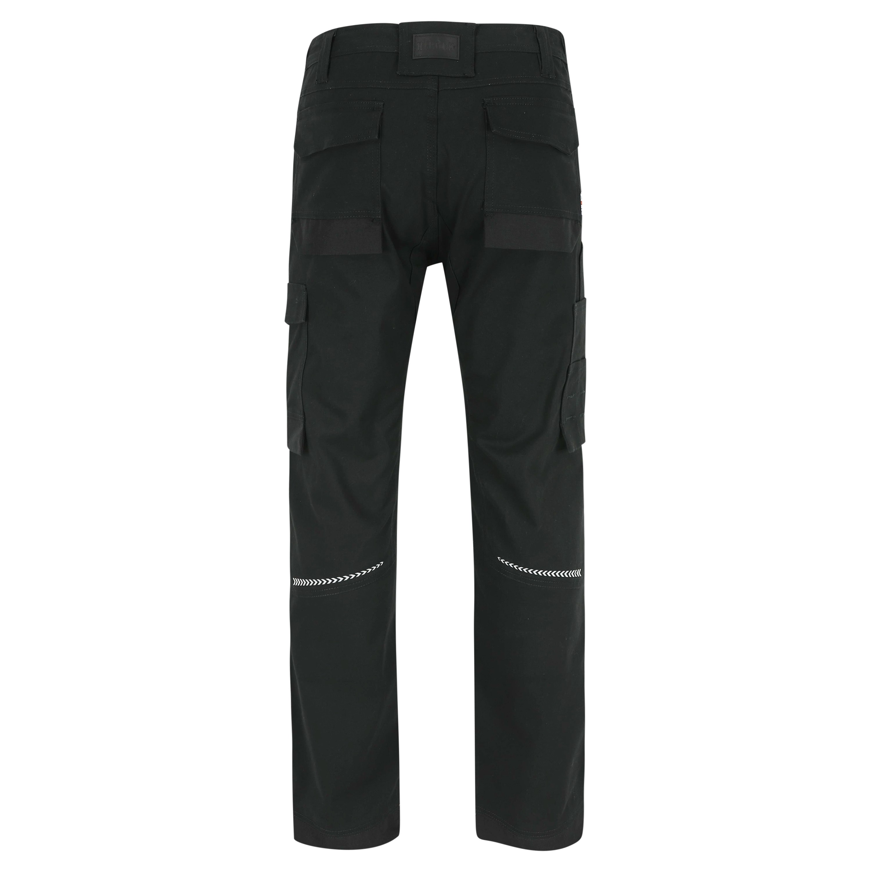 Pantalon travail coton stretch resistant Xeni Herock noir vue 1 cotepro.fr